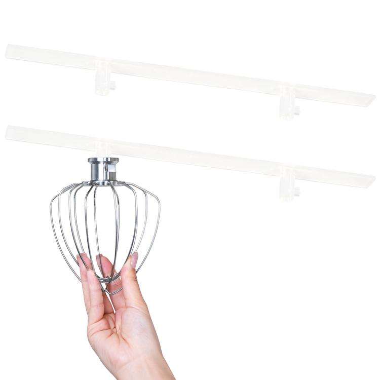4pcs /Pack Hooks For KitchenAid Attachment to Neatly Store Mixer Accessories(Transparent)