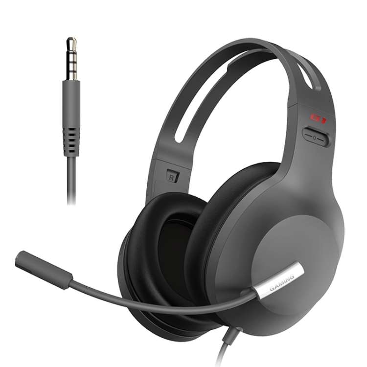 Edifier HECATE G1 Standard Edition Wired Gaming Headset with Anti-noise Microphone, Cab ... (Gray)