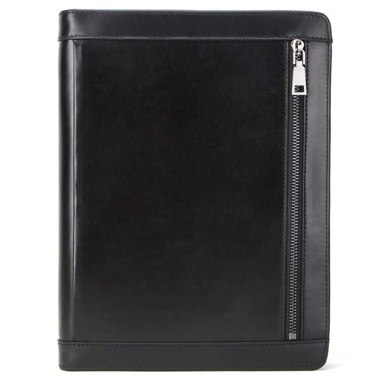 CF2015 For iPad Pro 11 / 10.5 / 9.7 inch Retro Crazy Horse Texture Zipper Multifunctio ... (Black)