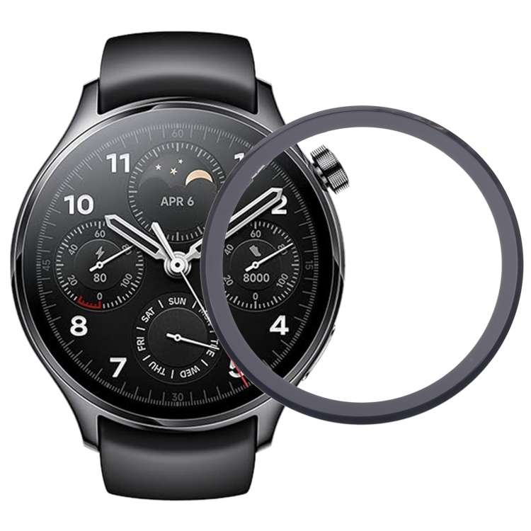 For Xiaomi Watch S1 Pro Original Sapphire Material Front Screen Outer Glass Lens