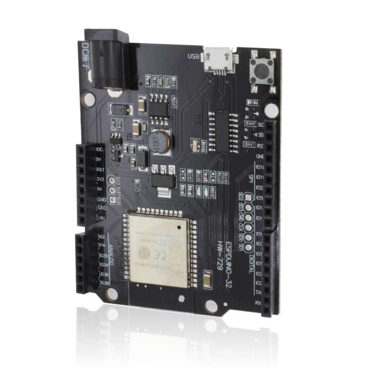 LDTR-WG0193 Arduino IDE For ESP32 Module WiFi+Bluetooth Development Board Ethernet Int ... (Black)