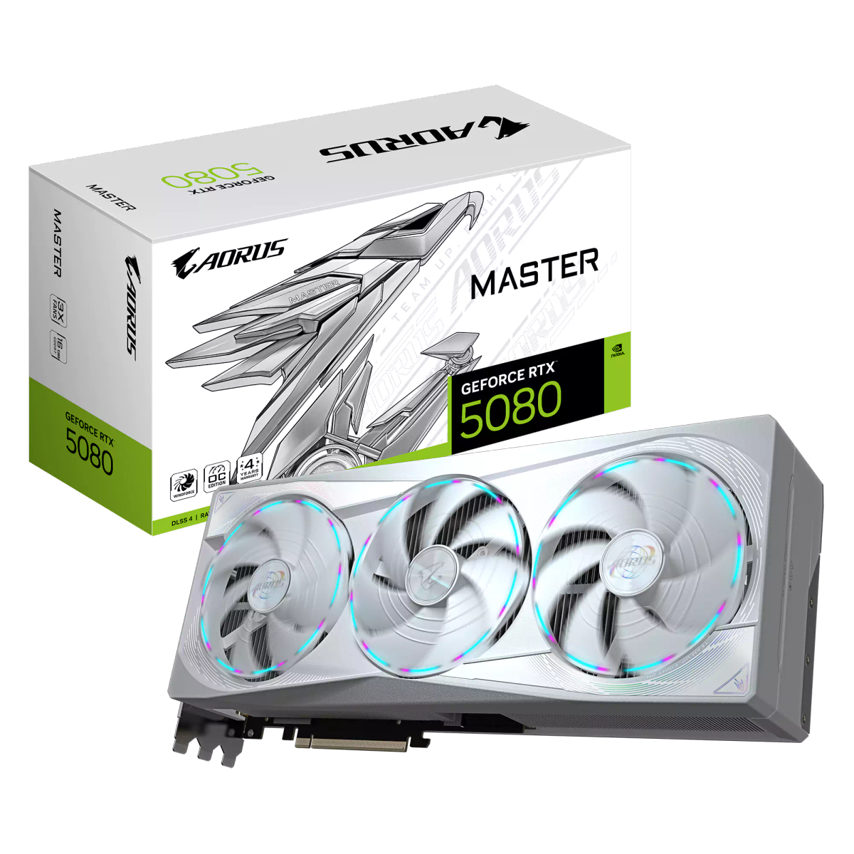 Gb 5080 Aorus Master Whi/ice