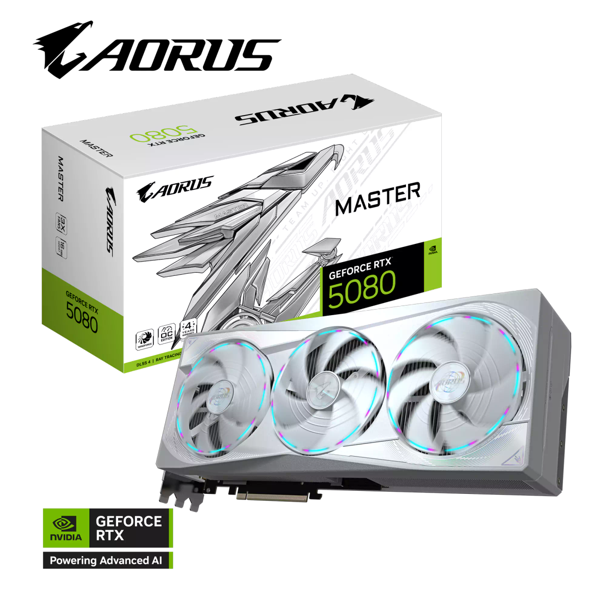 Gb 5080 Aorus Master Whi/ice