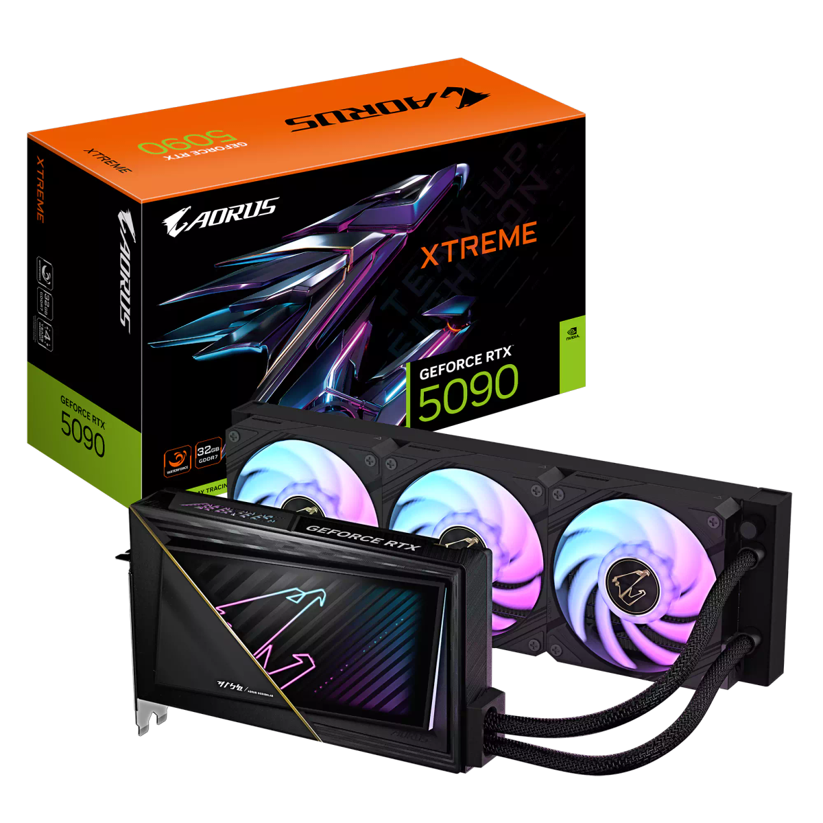 Gb rtx5090 Aorus Xrteme Water