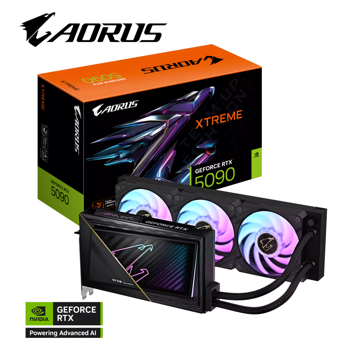Gb rtx5090 Aorus Xrteme Water
