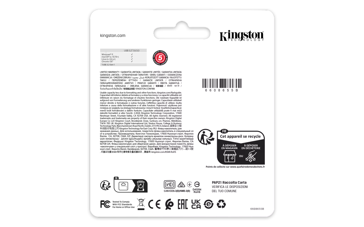 Kingston knG2/256 Kyson G2 u3