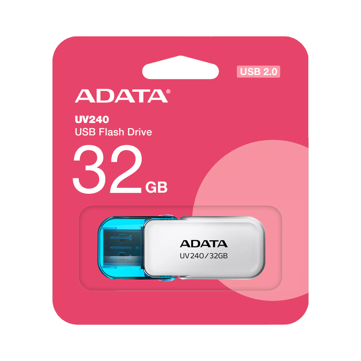 Adata 32Gb UV240 White usb2.