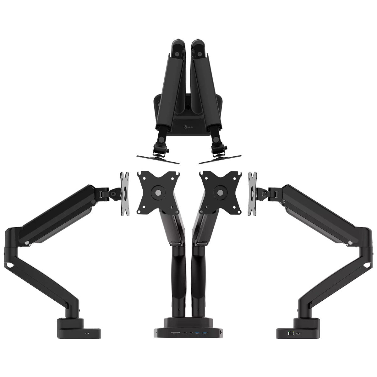 J5 JTSA302 2xlcd arm + docking