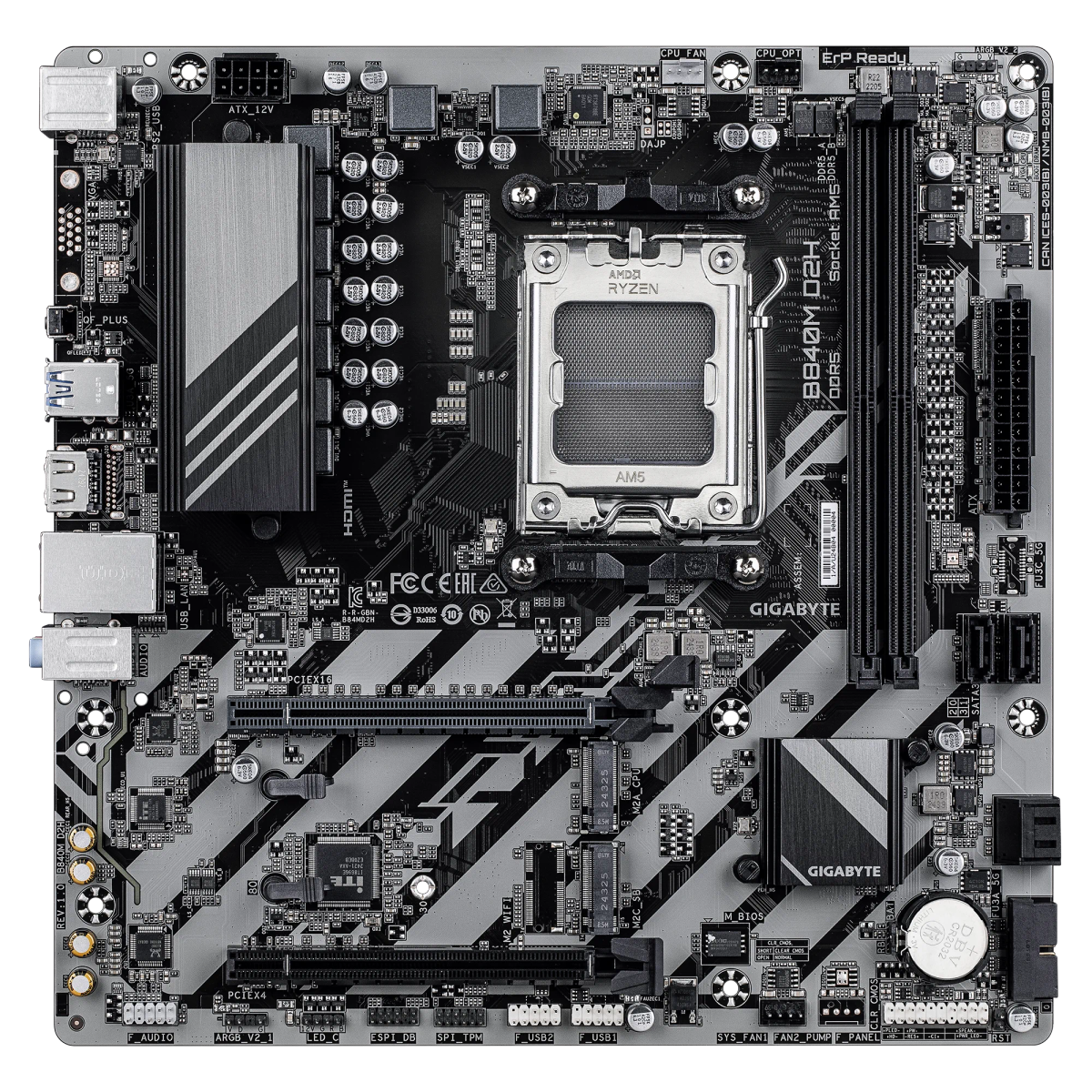 Gb B840M D2H matx