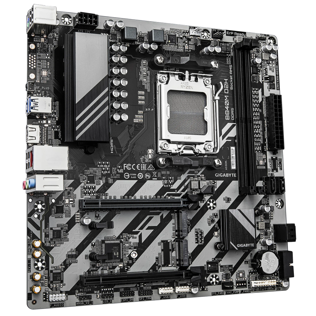 Gb B840M D2H matx