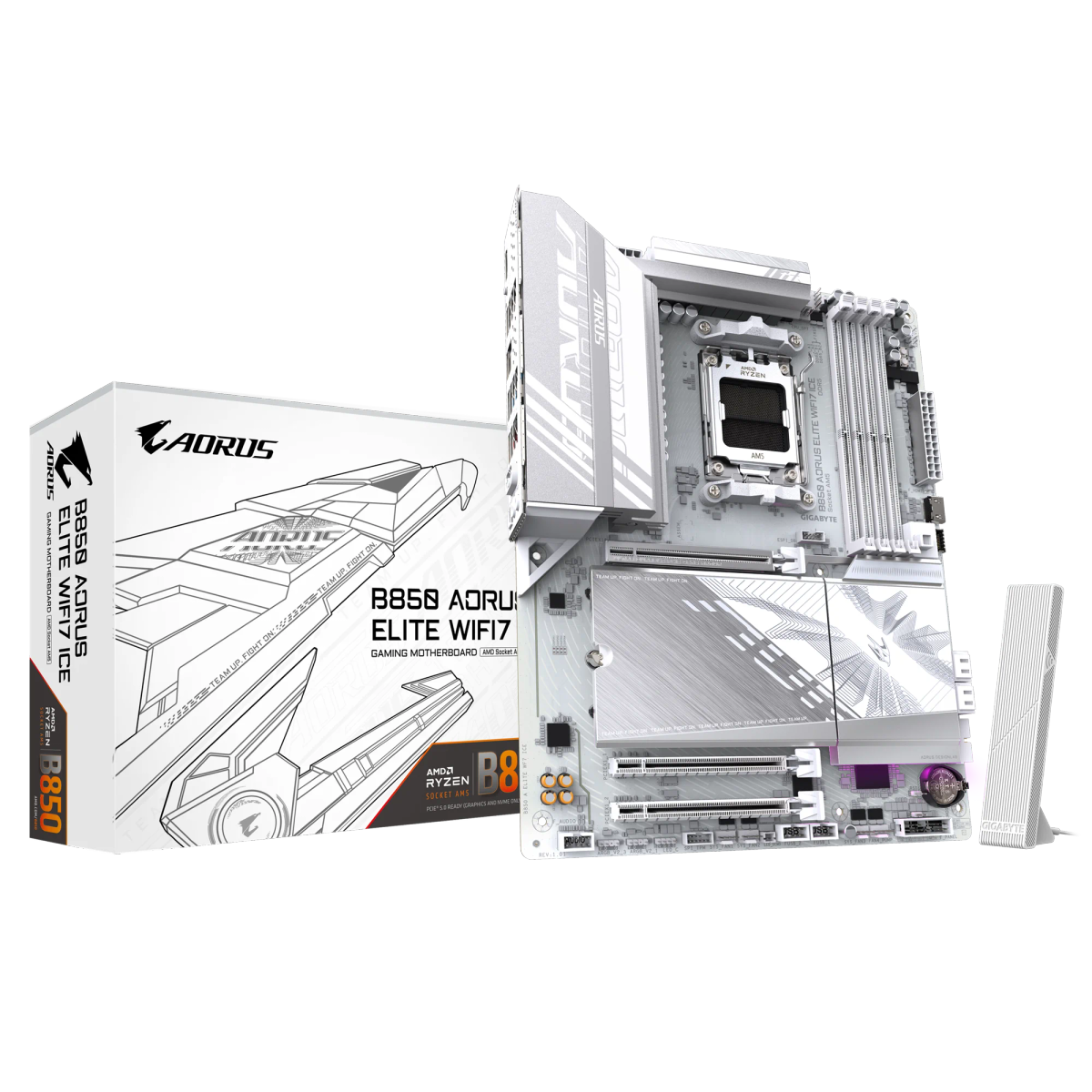 Gb B850 Aorus Elite Whi+Wifi