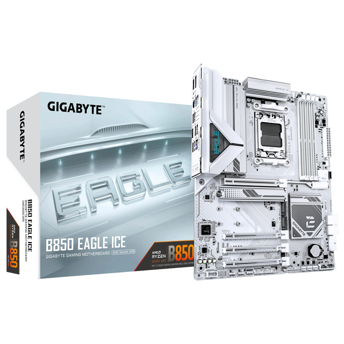 Gb B850 Eagle White (ice)