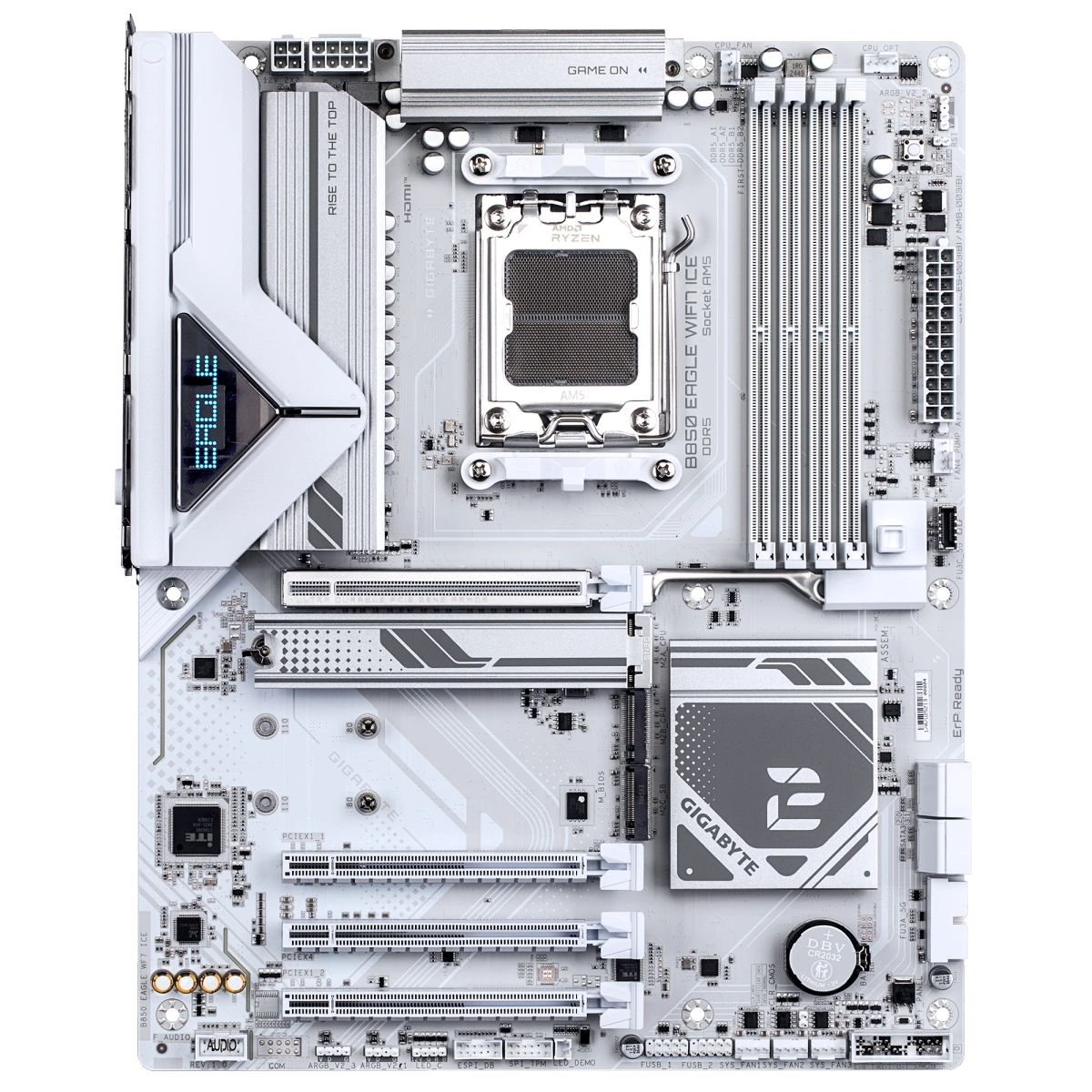 Gb B850 Eagle White (ice)+Wifi