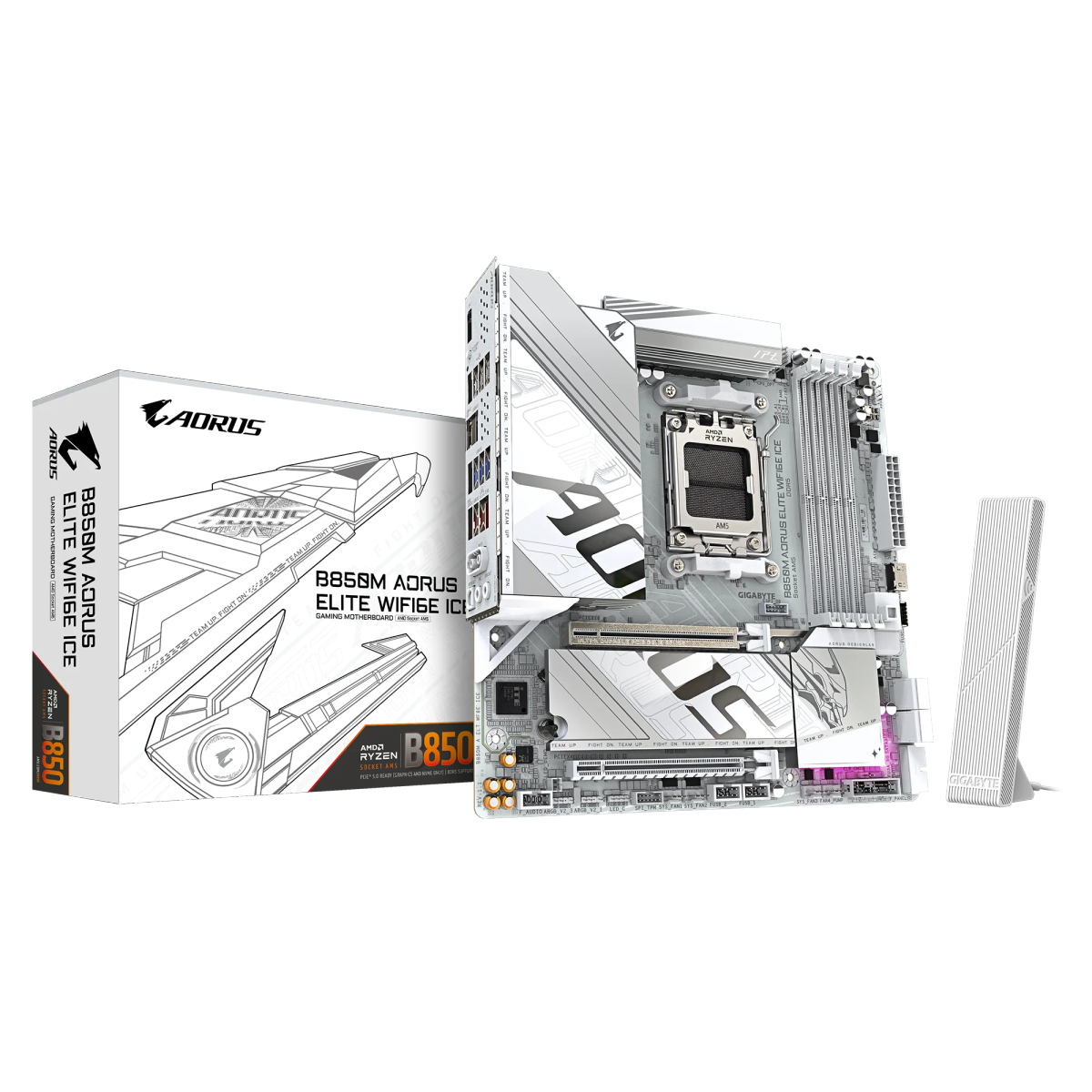 Gb B850M Aorus Elite Whi+Wifi