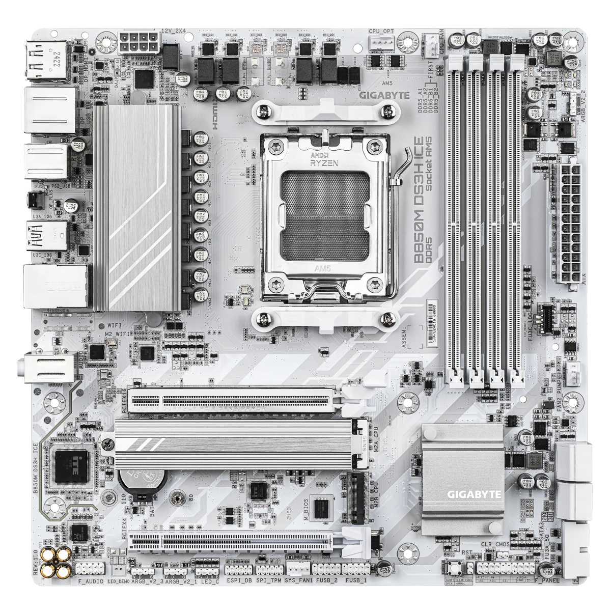 Gb B850M DS3H White (ice) matx