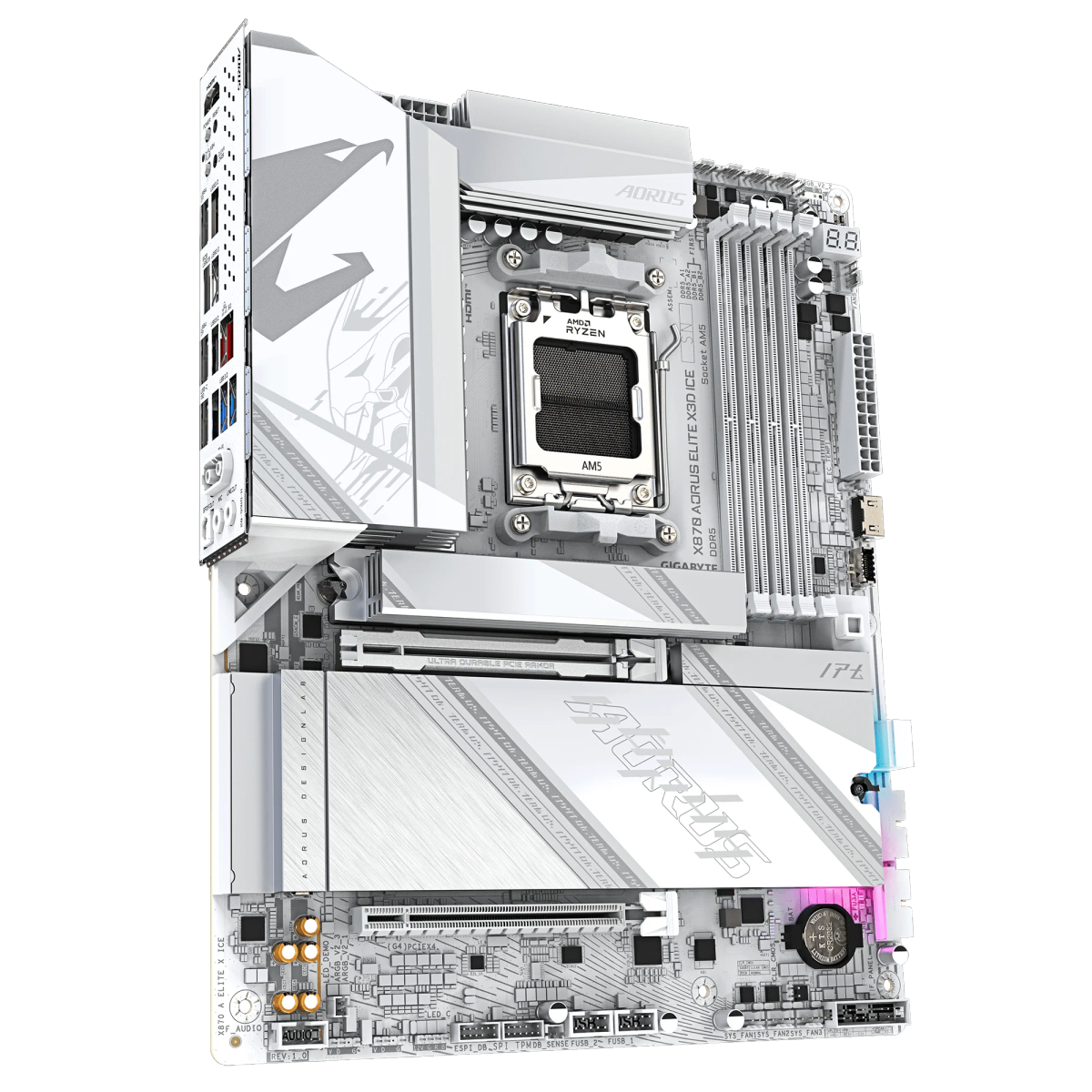 X870 AorusElite X3d Wi/ice+W