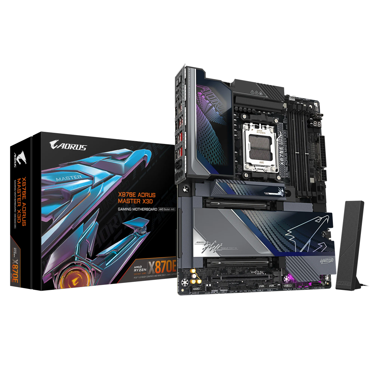 X870E AorusMaster X3d wifi