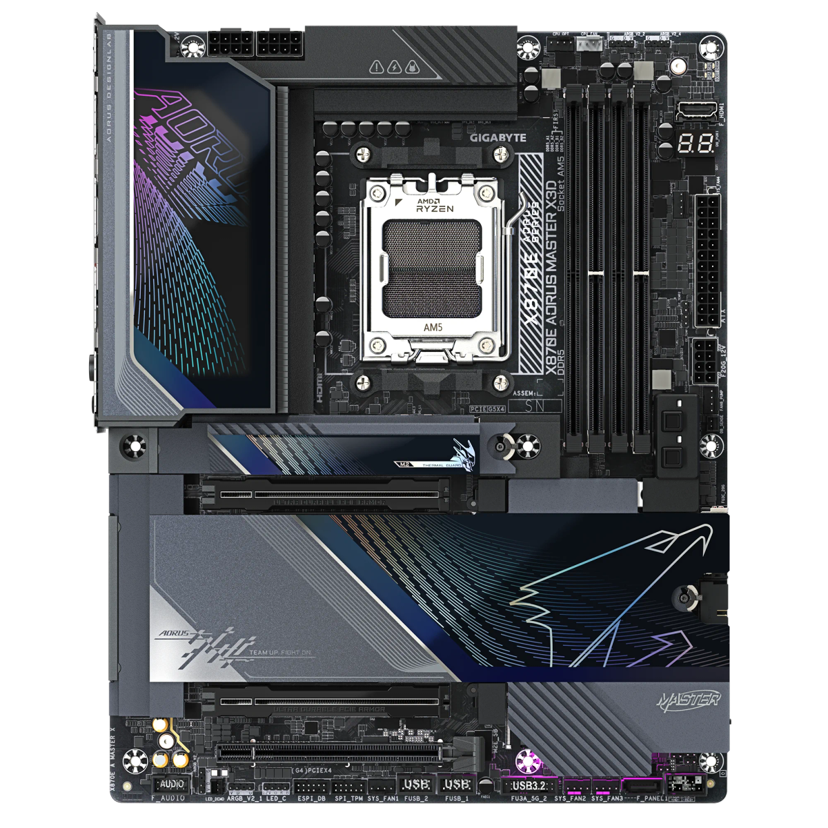 X870E AorusMaster X3d wifi