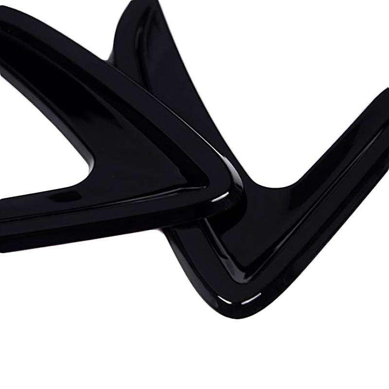 2pcs for Bmw F30 Fender Vents Cover Trim Stickers 2013-2017(black)
