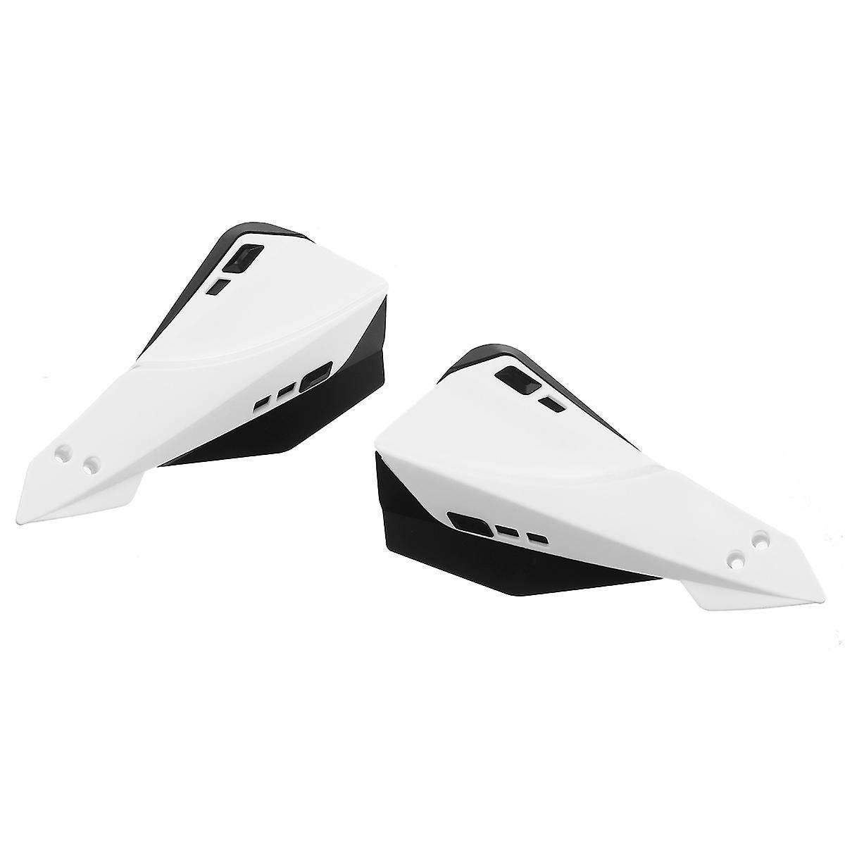 White Universal Motorcycle Handguard Protector for Motorcycle 22mm