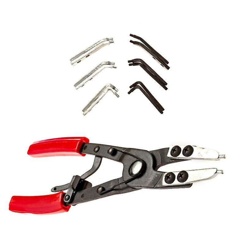 2 Pc.10 Inch Ratchet Type Circlip Remover Installer Snap Ring Pliers