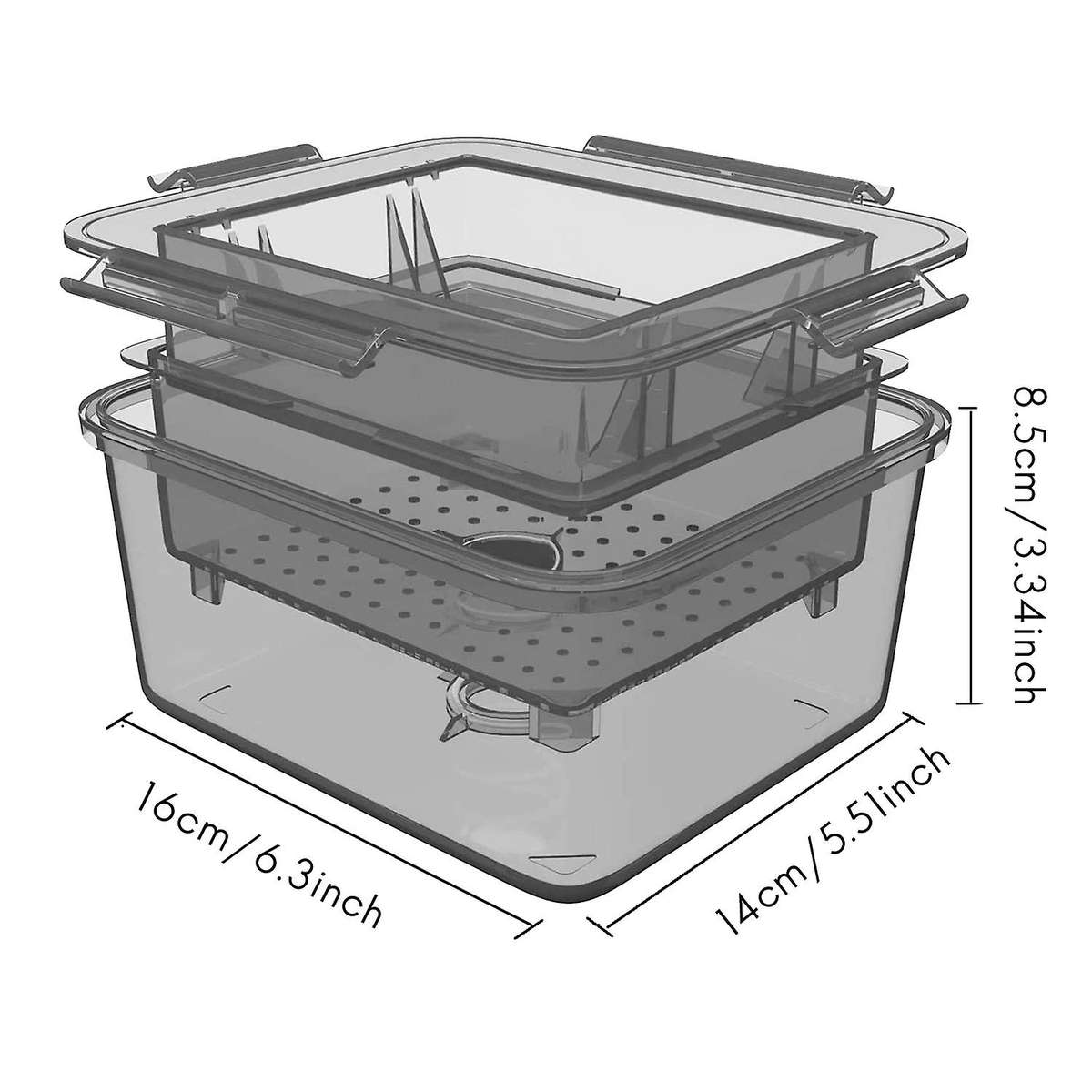 Diy Plastic Tofu Press Mold with Cheese Cloth Kitchen Cooking,gray