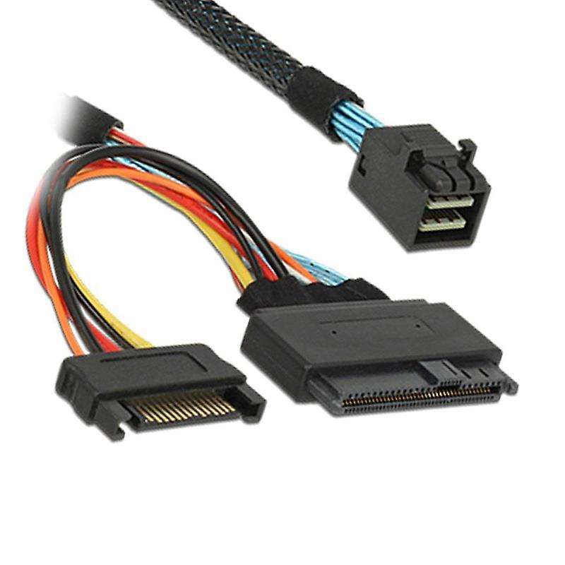 Built-in 12g Mini Sas Hd to U.2 / Sff-8643 to Sff-8639 Cable 0.5m