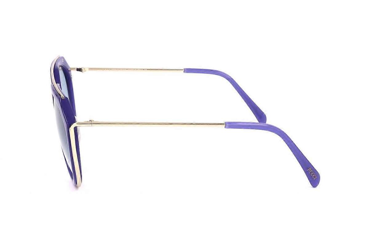 Emilio Pucci Women's Sunglasses Women's (EP0045-O 90W 51 22 135) - Purple and Gold Wire Frame