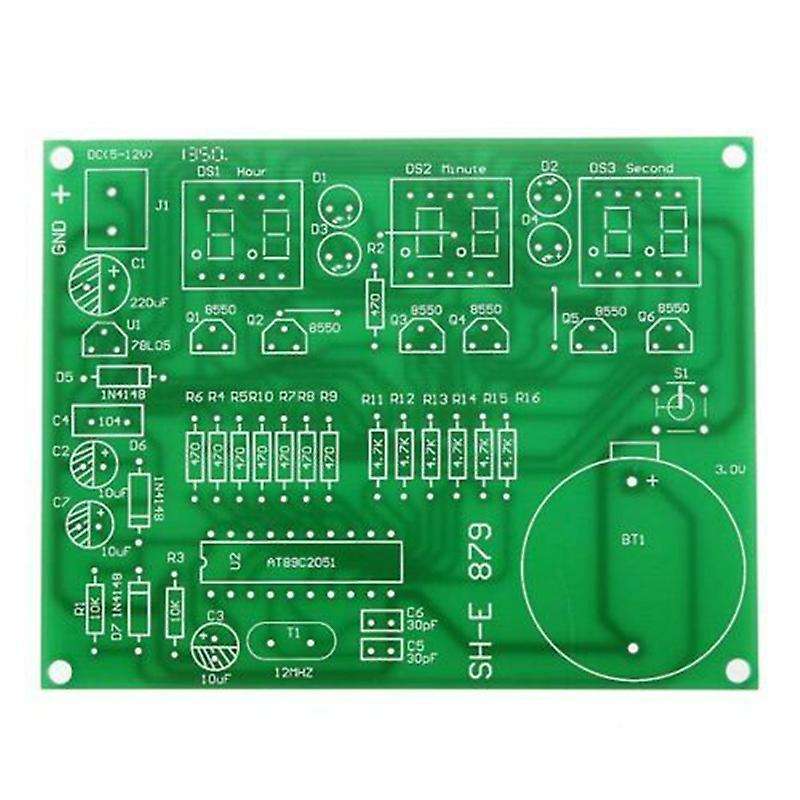 6 Digital Led Display Electronic Clock Kit Receiver for Arduino Flux