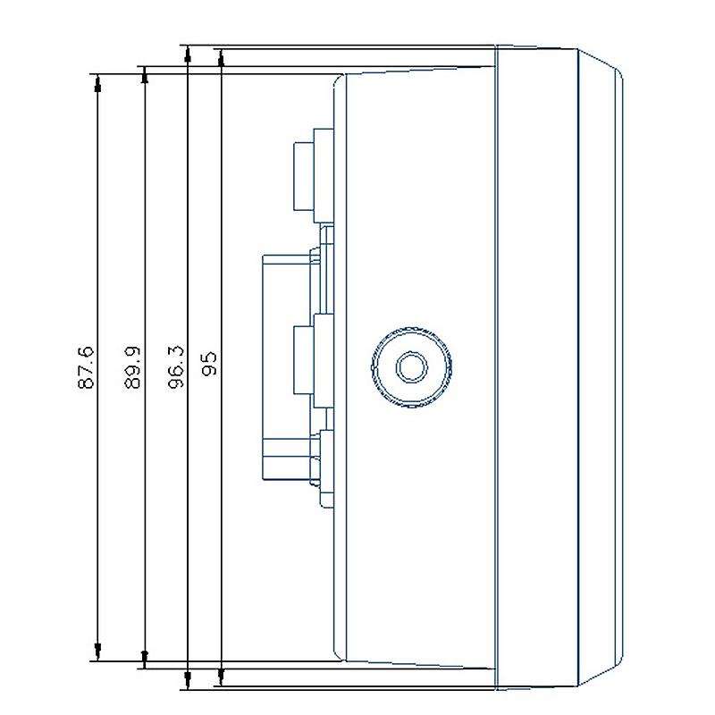 Universal Lcd Digital Speedometer Odometer Tachometer Cylinders Gear