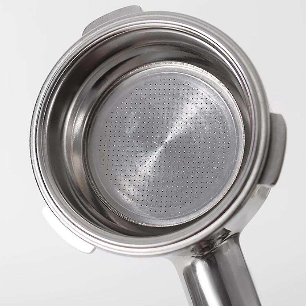 2pcs 51mm Stainless Steel Coffee Machines Pressurized Filter Basket