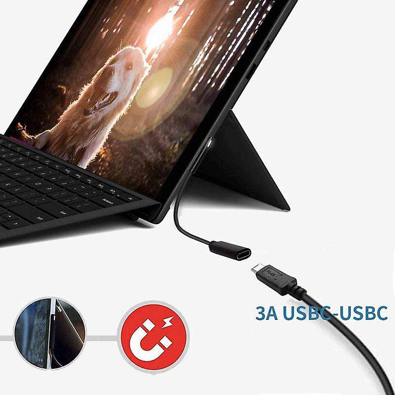 Nylon Braided for Surface Connect to Usb-c Charging Cable