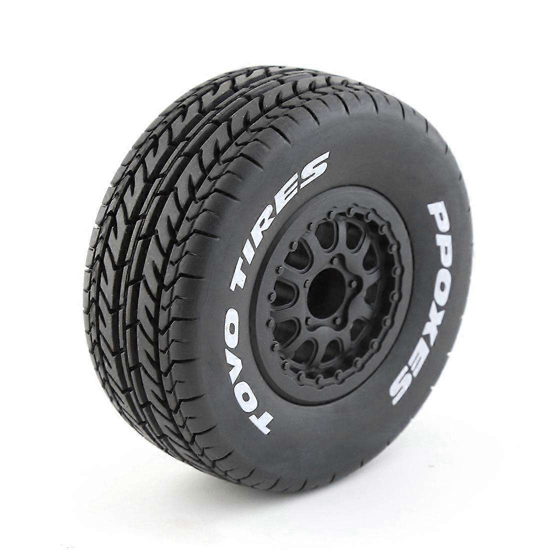 4pcs 112mm 1/10 Short Course Truck Tire Tyres Wheel with 12mm Hex