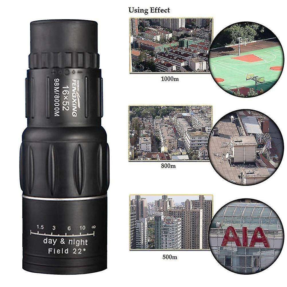 16 X 52 Monocular Telescope with Bag