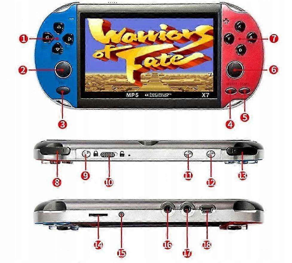 X7 Retro Game Console - Enhanced Edition