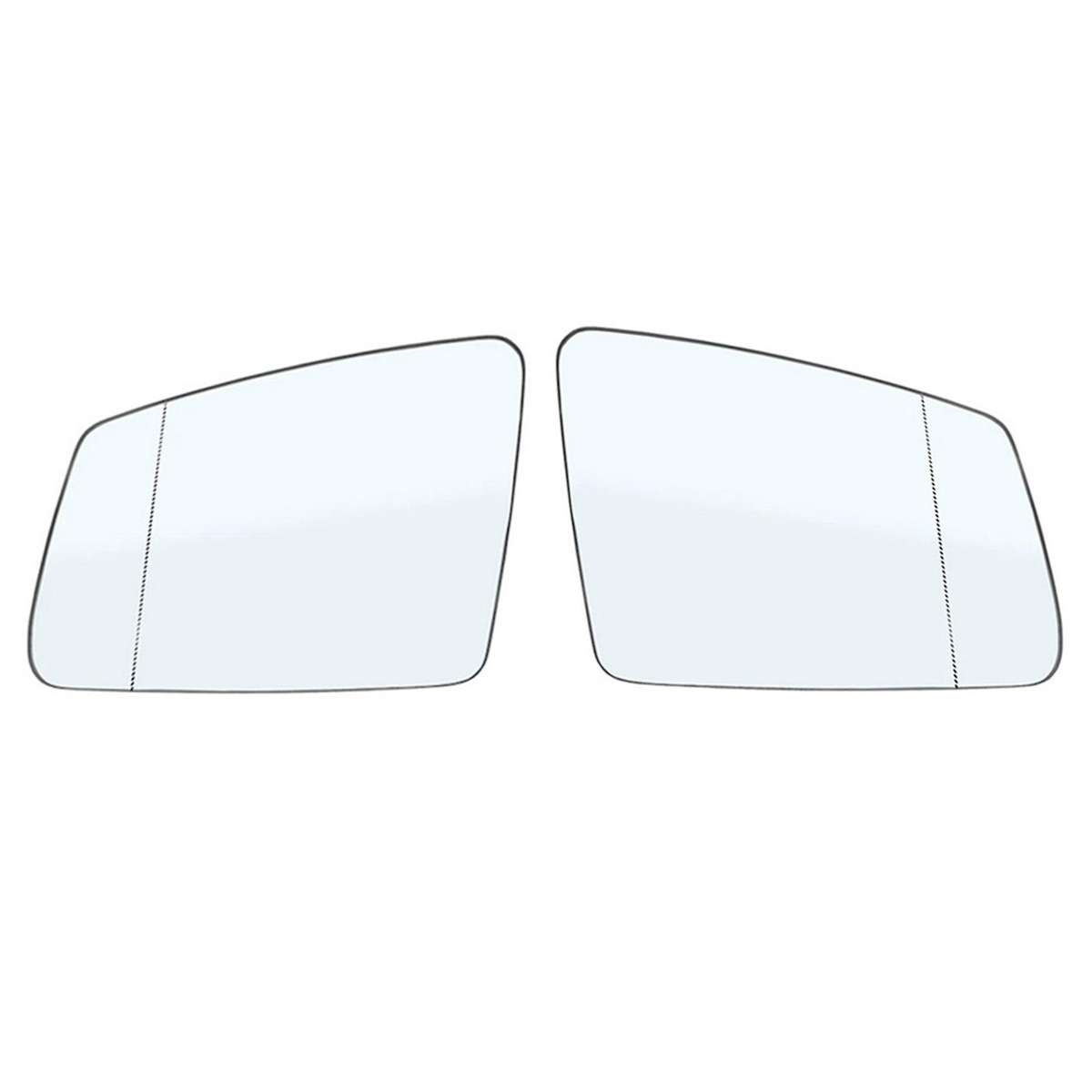 Right+left Side Rearview Mirror Glass Len for Mercedes-benz W204 W212