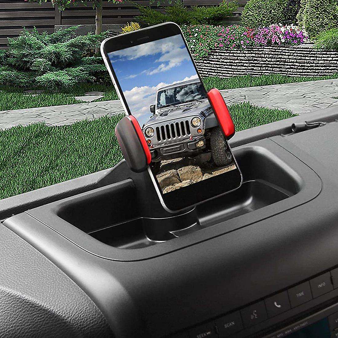 Phone Holder Dash Mount Interior for Jeep Wrangler Jk Jku 2011-2017