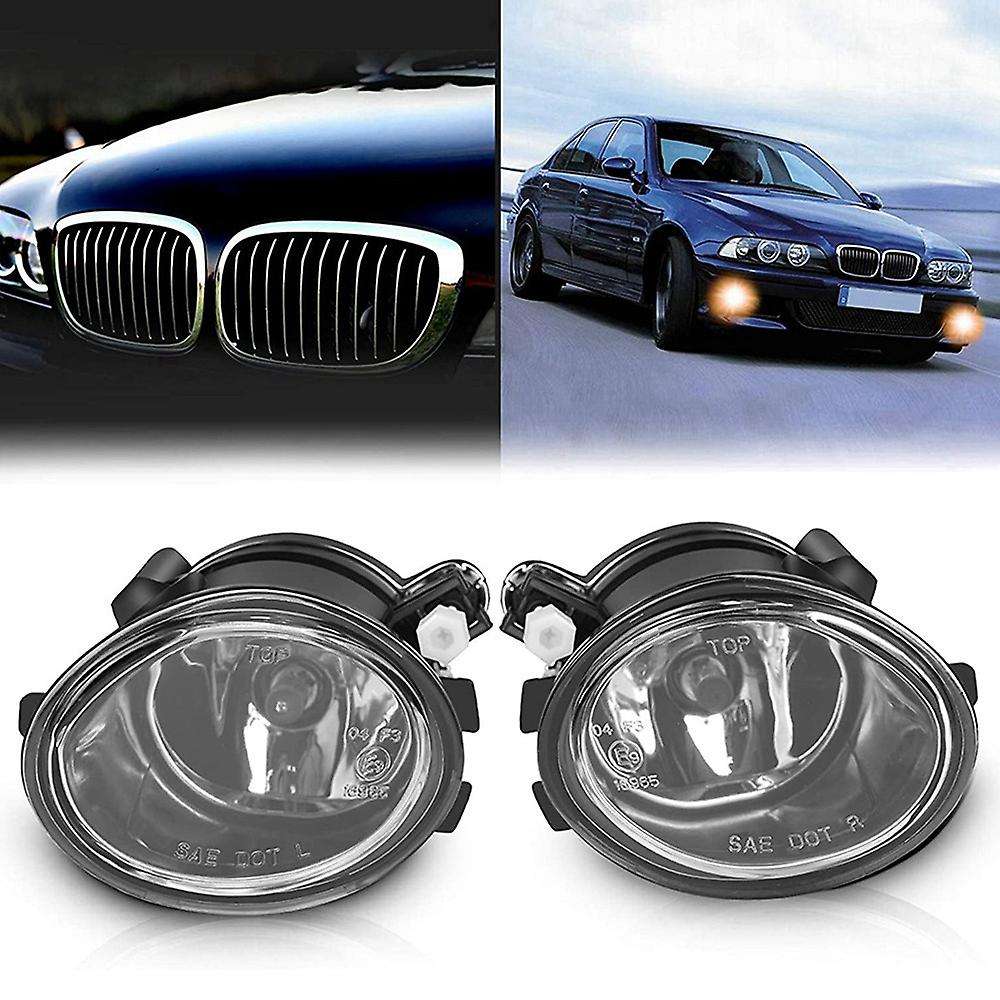 Fog Lights Assembly for E46 M3 02-06 Front Bumper Lamp E39 M5 01-03