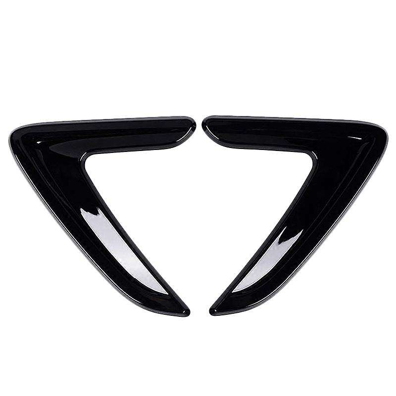 2pcs for Bmw F30 Fender Vents Cover Trim Stickers 2013-2017(black)