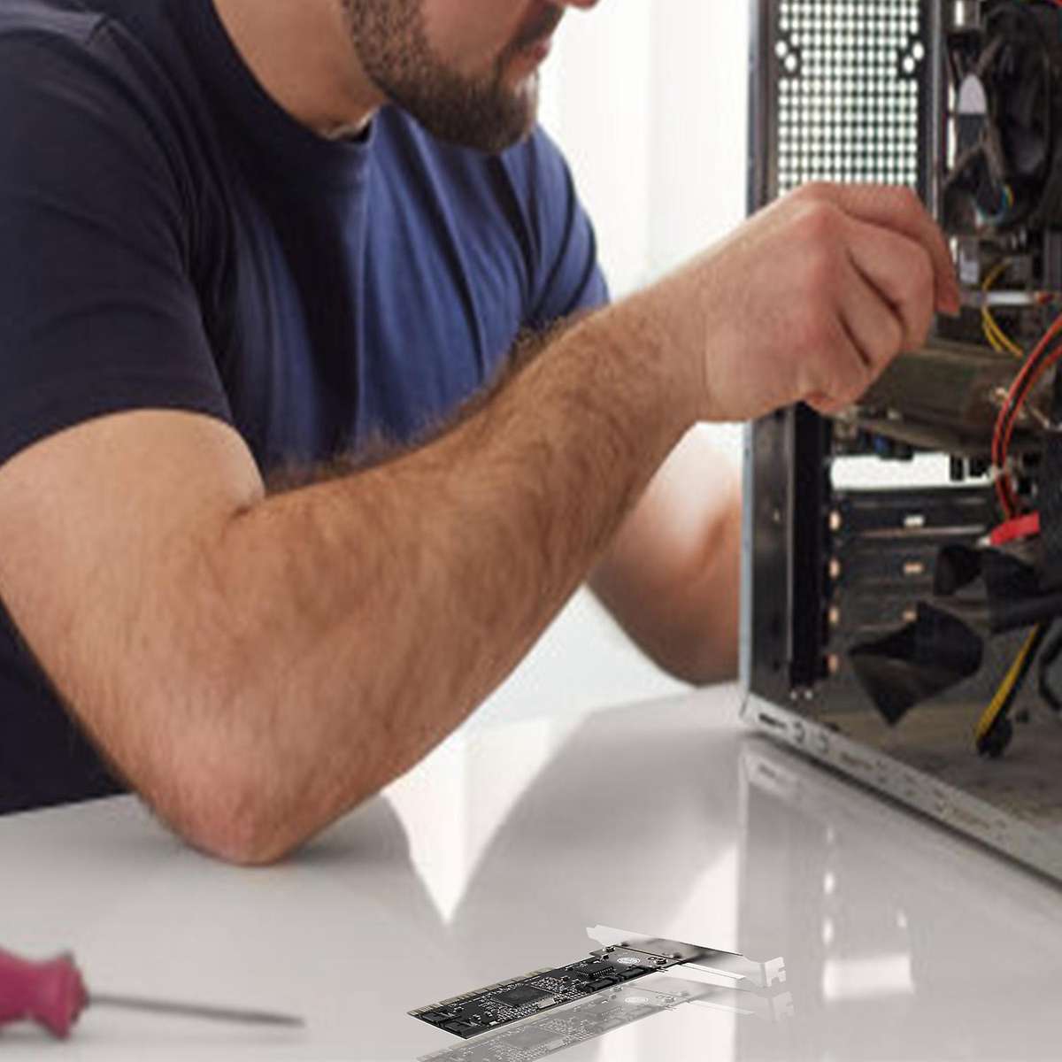 3114 Array Card Sata 4-port Expansion Pci to Sata Conversion Card