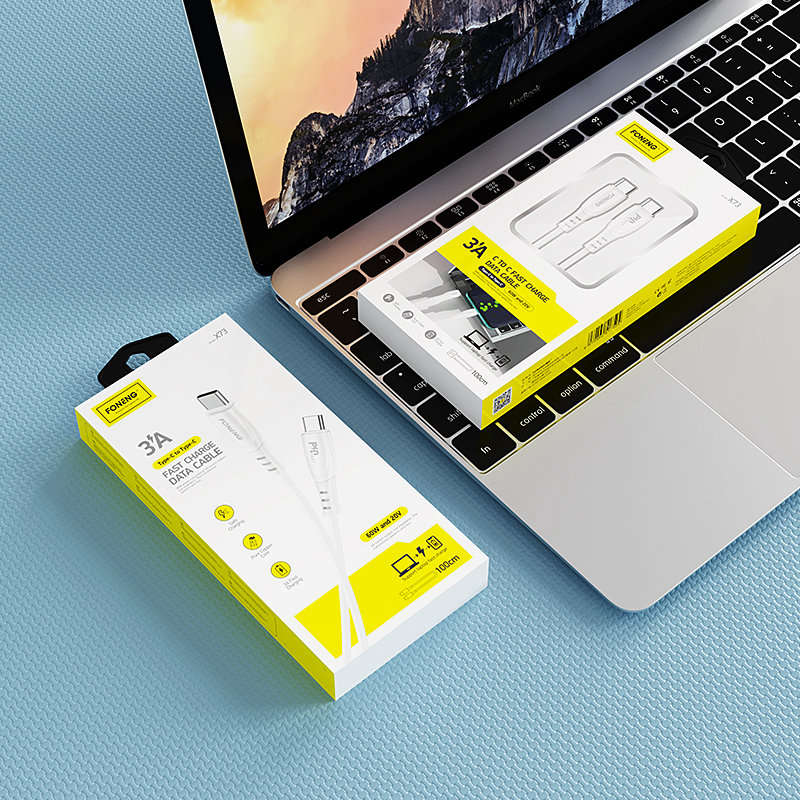 Fast C to C Charger Cable 60W 20V For Samsung Galaxy Note 10 S10 5G S20 Ultra S21 Z Fold 3 Iphon