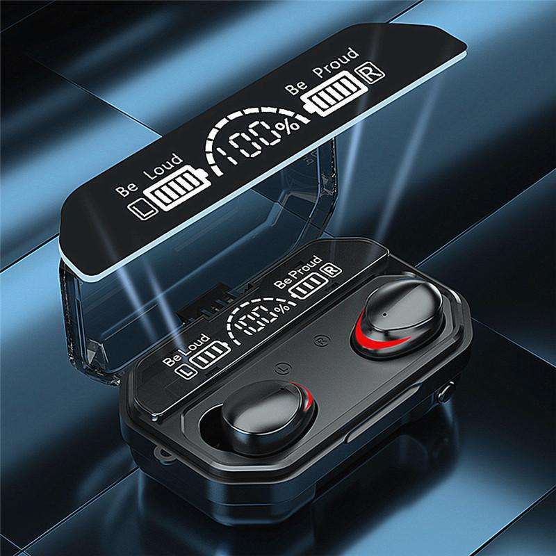 Tws Bluetooth Wireless Earphone Binaural Separation In-Ear Sports Headphones 9D Noise Reduction