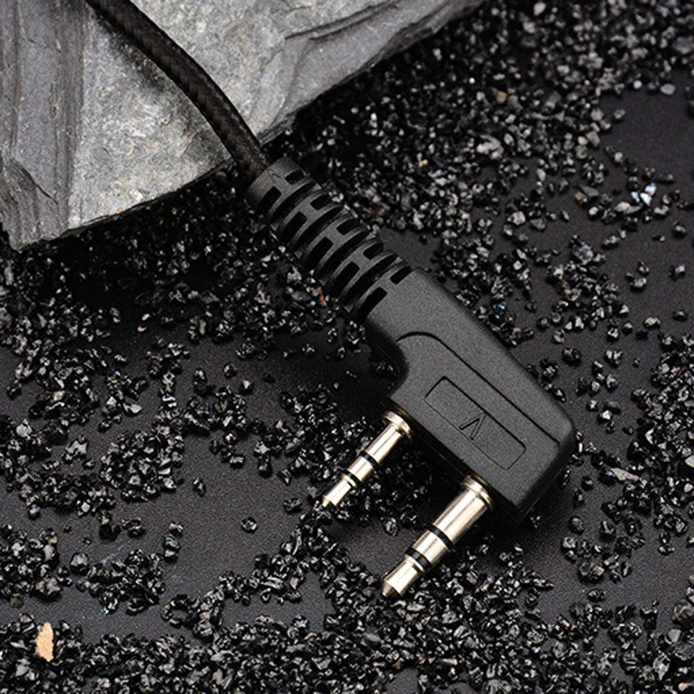 Walkie Talkie 2-Pin Earpiece Headset For Baofeng Two Way Radio