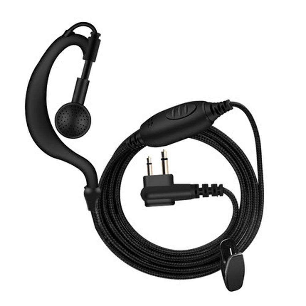 Walkie Talkie 2-Pin Earpiece Headset For Baofeng Two Way Radio