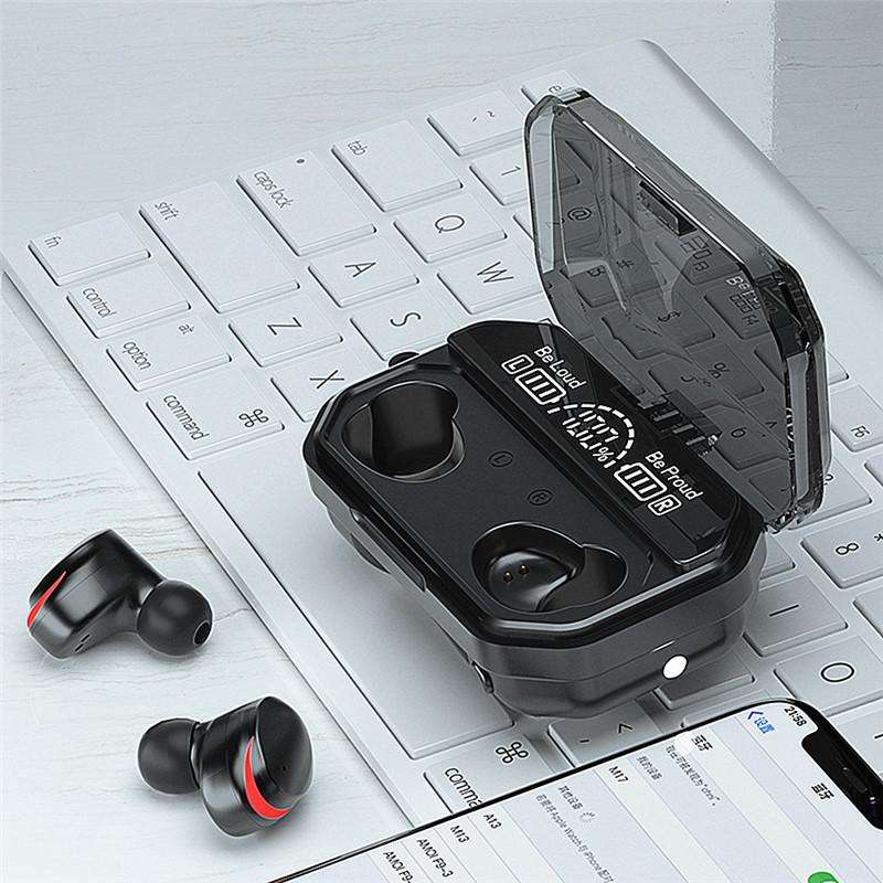 Tws Bluetooth Wireless Earphone Binaural Separation In-Ear Sports Headphones 9D Noise Reduction