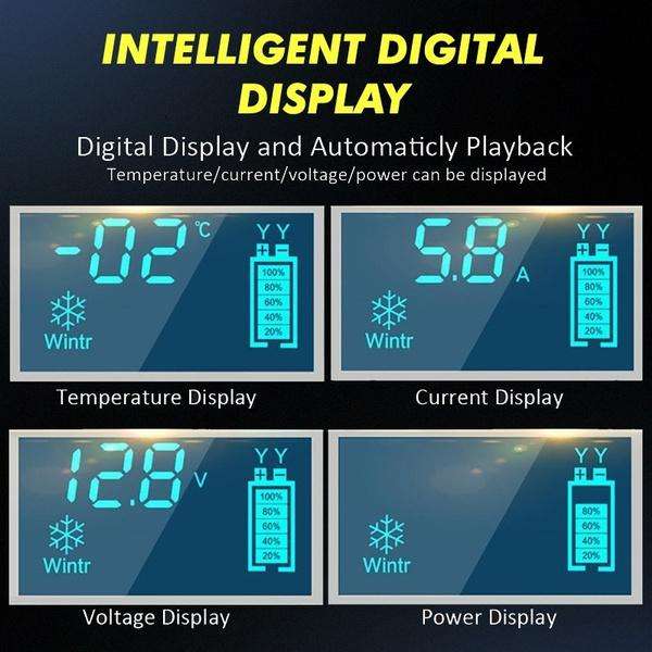 12V 6A Battery charger Intelligent Pulse Repair Lead Acid Battery Charger 12 Volts 6 Amps 2AH-100AH