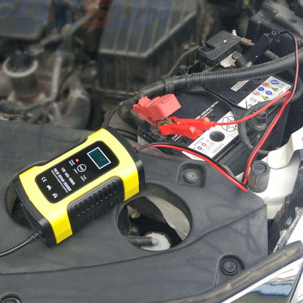 12V 6A Battery charger Intelligent Pulse Repair Lead Acid Battery Charger 12 Volts 6 Amps 2AH-100AH