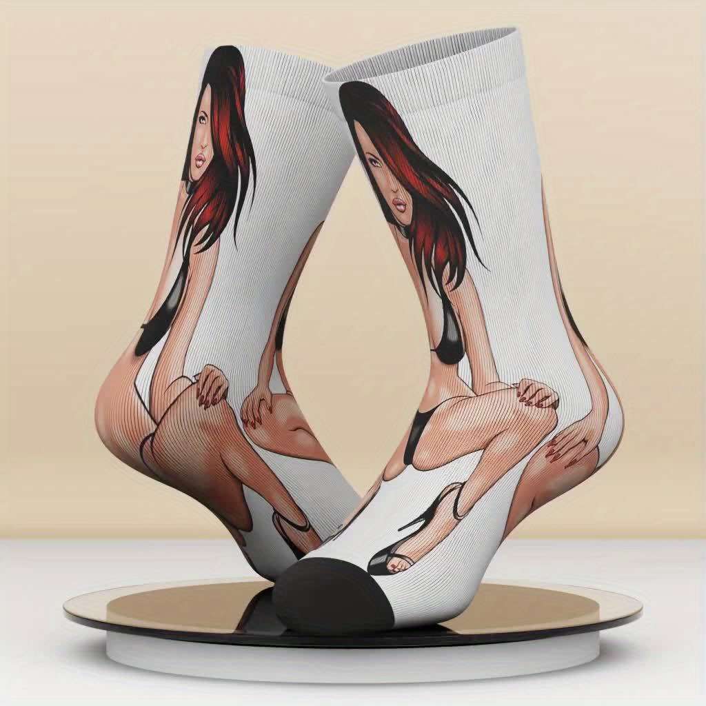 1 Pair Multicolor One Size Socks