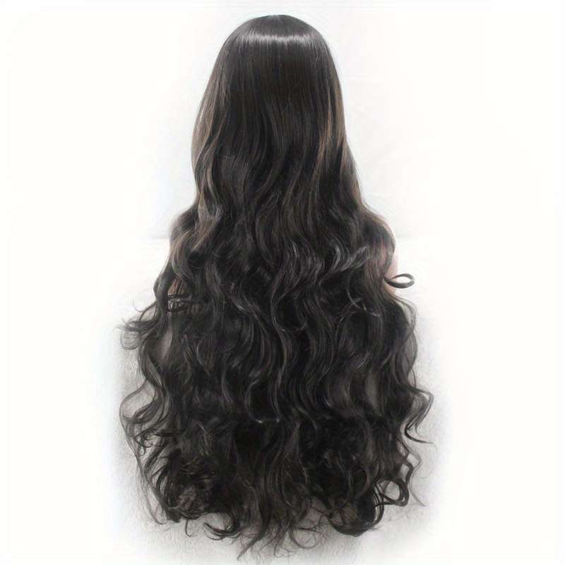 1Pc Black 101.6cm Fashion Design Wig
