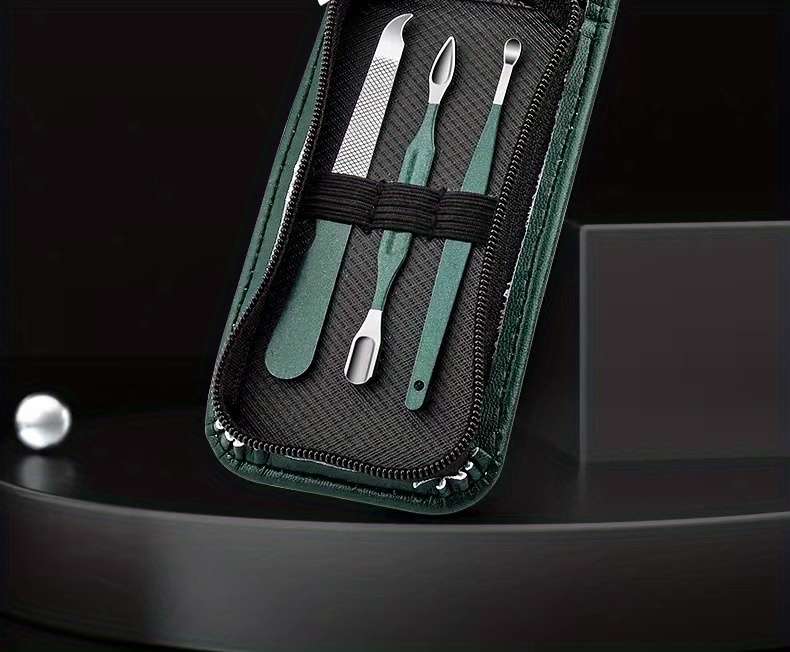 6pcs Nail Care Set Household Nail Clipper Set Portable Ear Pick Spoon Nail Clipper Set